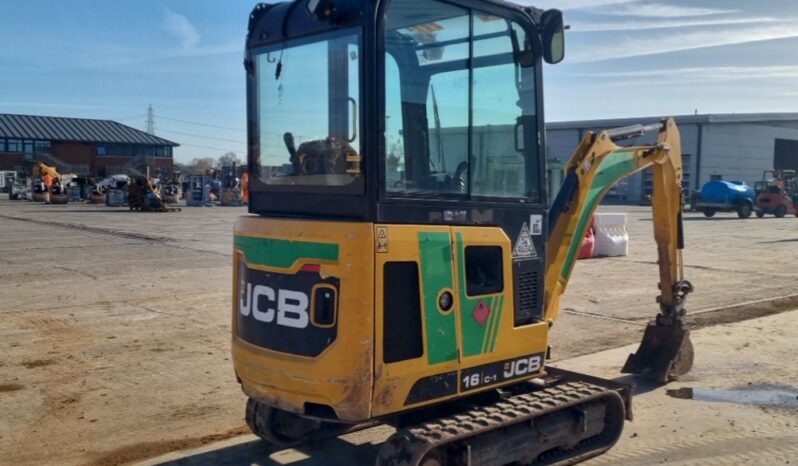 2018 JCB 16C-1 Mini Excavators For Auction: Leeds, UK – 30th April, 1st, 2nd & 3rd May 25 full