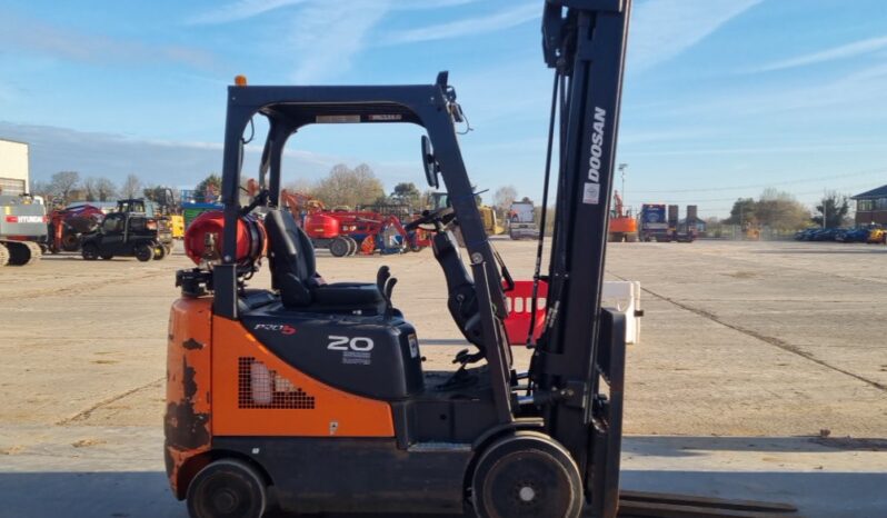 2017 Doosan GC20E-5 Forklifts For Auction: Leeds, UK – 30th April, 1st, 2nd & 3rd May 25 full