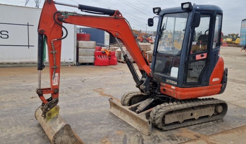 2016 Kubota KX61-3 Mini Excavators For Auction: Leeds, UK – 30th April, 1st, 2nd & 3rd May 25