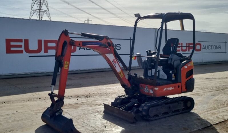 2019 Kubota KX018-4 Mini Excavators For Auction: Leeds, UK – 30th April, 1st, 2nd & 3rd May 25