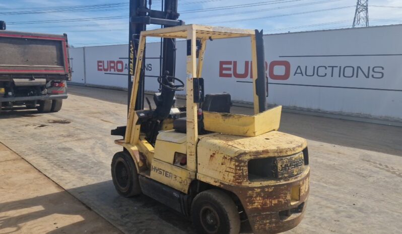 Hyster H3.00XM Forklifts For Auction: Leeds, UK – 30th April, 1st, 2nd & 3rd May 25 full