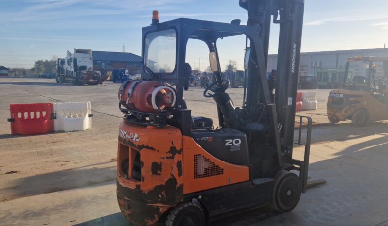 2017 Doosan GC20E-5 Forklifts For Auction: Leeds, UK – 30th April, 1st, 2nd & 3rd May 25 full