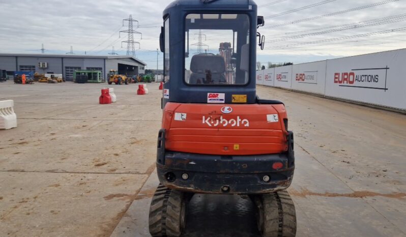 2016 Kubota KX61-3 Mini Excavators For Auction: Leeds, UK – 30th April, 1st, 2nd & 3rd May 25 full