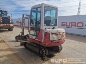 Takeuchi TB125 Mini Excavators For Auction: Leeds, UK – 30th April, 1st, 2nd & 3rd May 25 full