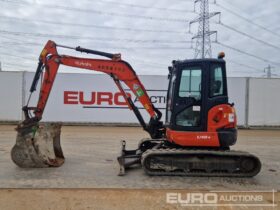 2018 Kubota U48-4 Mini Excavators For Auction: Leeds, UK – 30th April, 1st, 2nd & 3rd May 25 full