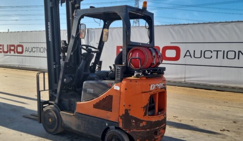 2017 Doosan GC20E-5 Forklifts For Auction: Leeds, UK – 30th April, 1st, 2nd & 3rd May 25 full