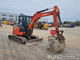 2018 Kubota U48-4 Mini Excavators For Auction: Leeds, UK – 30th April, 1st, 2nd & 3rd May 25 full