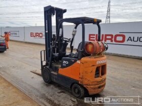 2012 Doosan GC20P-5 Forklifts For Auction: Leeds, UK – 30th April, 1st, 2nd & 3rd May 25 full