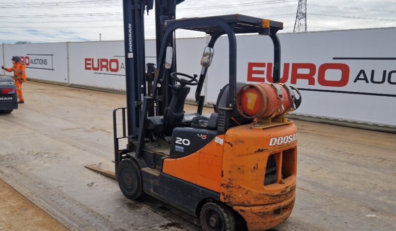 2012 Doosan GC20P-5 Forklifts For Auction: Leeds, UK – 30th April, 1st, 2nd & 3rd May 25 full