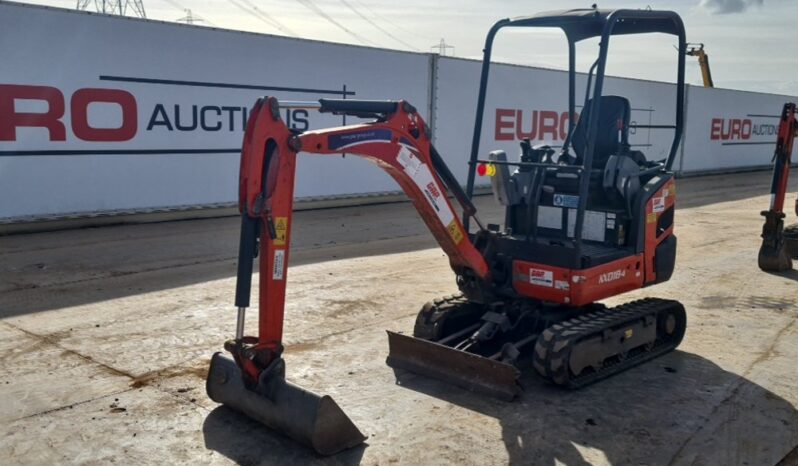 2019 Kubota KX018-4 Mini Excavators For Auction: Leeds, UK – 30th April, 1st, 2nd & 3rd May 25