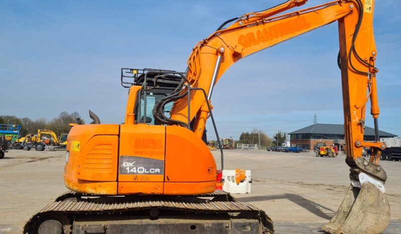 2014 Doosan DX140LCR 10 Ton+ Excavators For Auction: Leeds, UK – 30th April, 1st, 2nd & 3rd May 25 full