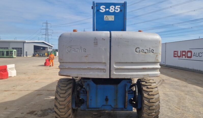 Genie S-85 Manlifts For Auction: Leeds, UK – 30th April, 1st, 2nd & 3rd May 25 full