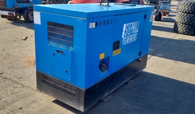 2015 Stephill SSDK25 Generators For Auction: Leeds, UK – 30th April, 1st, 2nd & 3rd May 25 full