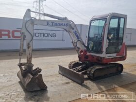 Takeuchi TB125 Mini Excavators For Auction: Leeds, UK – 30th April, 1st, 2nd & 3rd May 25
