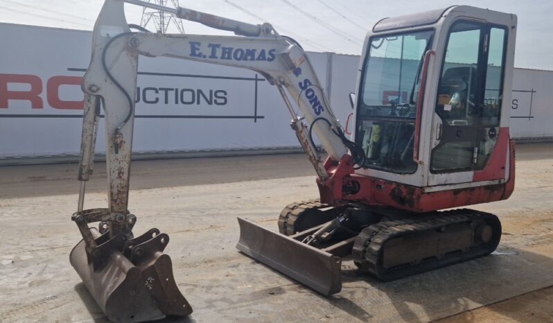 Takeuchi TB125 Mini Excavators For Auction: Leeds, UK – 30th April, 1st, 2nd & 3rd May 25