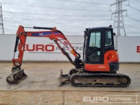 2017 Kubota U48-4 Mini Excavators For Auction: Leeds, UK – 30th April, 1st, 2nd & 3rd May 25 full