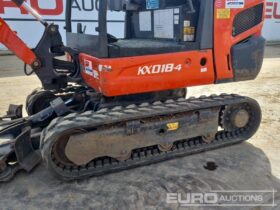 2019 Kubota KX018-4 Mini Excavators For Auction: Leeds, UK – 30th April, 1st, 2nd & 3rd May 25 full