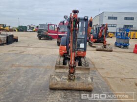 2016 Kubota KX61-3 Mini Excavators For Auction: Leeds, UK – 30th April, 1st, 2nd & 3rd May 25 full