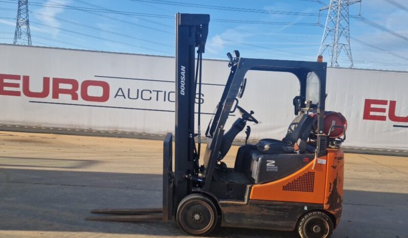 2017 Doosan GC20E-5 Forklifts For Auction: Leeds, UK – 30th April, 1st, 2nd & 3rd May 25 full