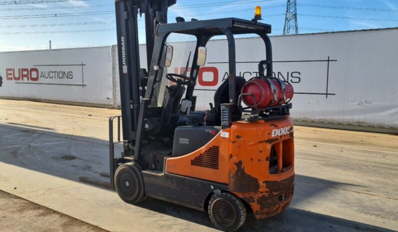 2017 Doosan GC20E-5 Forklifts For Auction: Leeds, UK – 30th April, 1st, 2nd & 3rd May 25 full