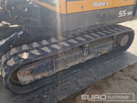 2015 Hyundai R55-9A Mini Excavators For Auction: Leeds, UK – 30th April, 1st, 2nd & 3rd May 25 full