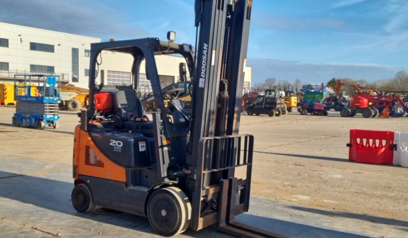 2017 Doosan GC20E-5 Forklifts For Auction: Leeds, UK – 30th April, 1st, 2nd & 3rd May 25 full