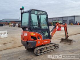 2017 Kubota KX016-4 Mini Excavators For Auction: Leeds, UK – 30th April, 1st, 2nd & 3rd May 25 full