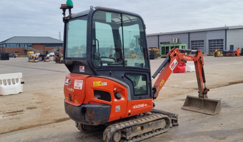 2017 Kubota KX016-4 Mini Excavators For Auction: Leeds, UK – 30th April, 1st, 2nd & 3rd May 25 full