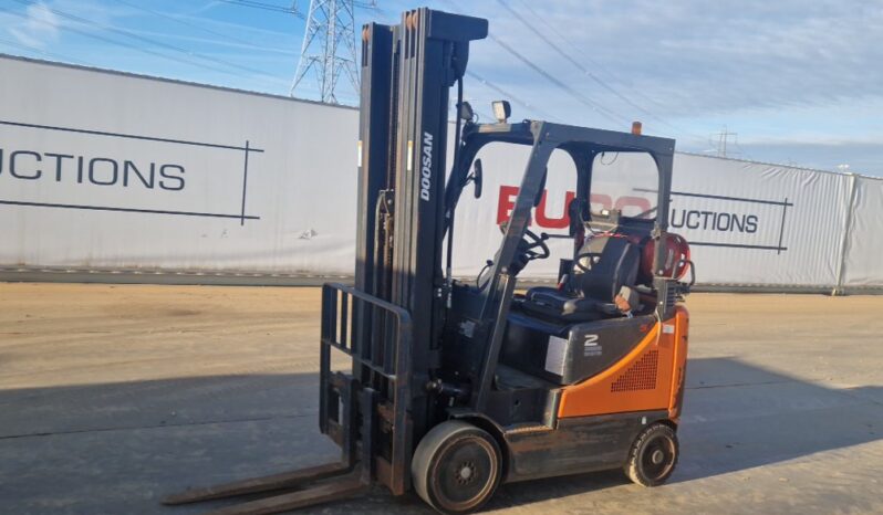 2017 Doosan GC20E-5 Forklifts For Auction: Leeds, UK – 30th April, 1st, 2nd & 3rd May 25