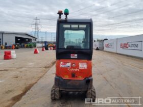 2017 Kubota KX016-4 Mini Excavators For Auction: Leeds, UK – 30th April, 1st, 2nd & 3rd May 25 full