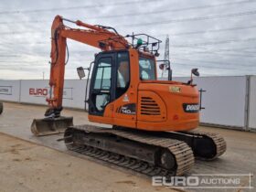 2015 Doosan DX140LCR-3 10 Ton+ Excavators For Auction: Leeds, UK – 30th April, 1st, 2nd & 3rd May 25 full