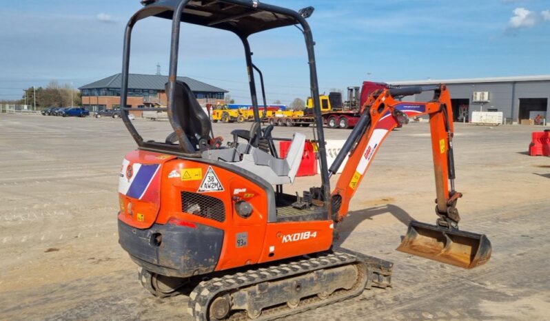 2019 Kubota KX018-4 Mini Excavators For Auction: Leeds, UK – 30th April, 1st, 2nd & 3rd May 25 full