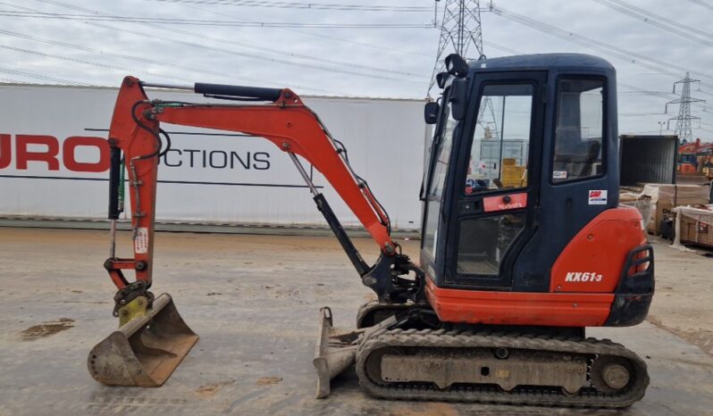 2016 Kubota KX61-3 Mini Excavators For Auction: Leeds, UK – 30th April, 1st, 2nd & 3rd May 25 full