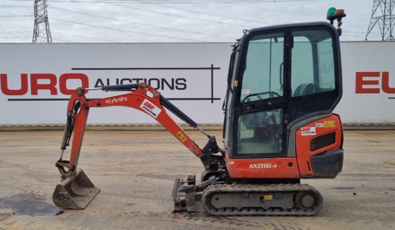 2017 Kubota KX016-4 Mini Excavators For Auction: Leeds, UK – 30th April, 1st, 2nd & 3rd May 25 full