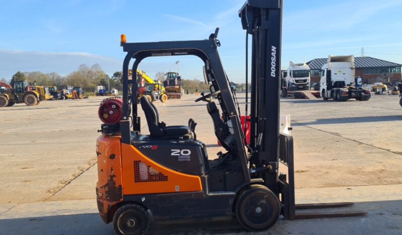 2017 Doosan GC20E-5 Forklifts For Auction: Leeds, UK – 30th April, 1st, 2nd & 3rd May 25 full