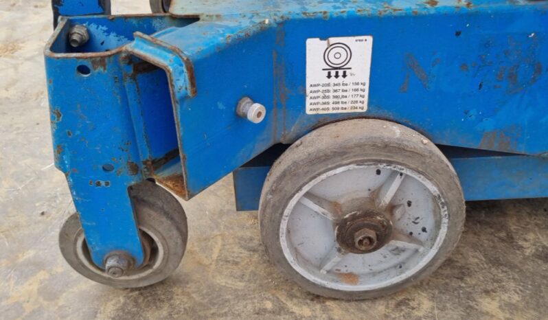 Genie AWP-20S Manlifts For Auction: Leeds, UK – 30th April, 1st, 2nd & 3rd May 25 full