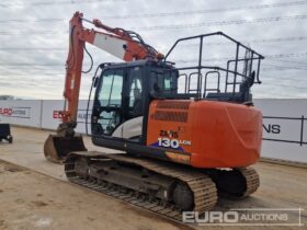 2020 Hitachi ZX130LCN-6 10 Ton+ Excavators For Auction: Leeds, UK – 30th April, 1st, 2nd & 3rd May 25 full