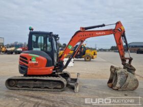 2018 Kubota U48-4 Mini Excavators For Auction: Leeds, UK – 30th April, 1st, 2nd & 3rd May 25 full