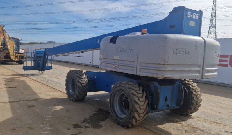 Genie S-85 Manlifts For Auction: Leeds, UK – 30th April, 1st, 2nd & 3rd May 25 full