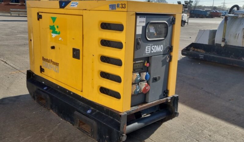 2015 SDMO R33 Generators For Auction: Leeds, UK – 30th April, 1st, 2nd & 3rd May 25 full