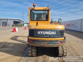 2015 Hyundai R55-9A Mini Excavators For Auction: Leeds, UK – 30th April, 1st, 2nd & 3rd May 25 full