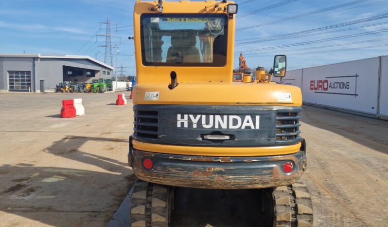 2015 Hyundai R55-9A Mini Excavators For Auction: Leeds, UK – 30th April, 1st, 2nd & 3rd May 25 full