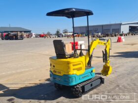 Unused 2025 DigMaster DM100 Micro Excavators For Auction: Leeds, UK – 30th April, 1st, 2nd & 3rd May 25 full