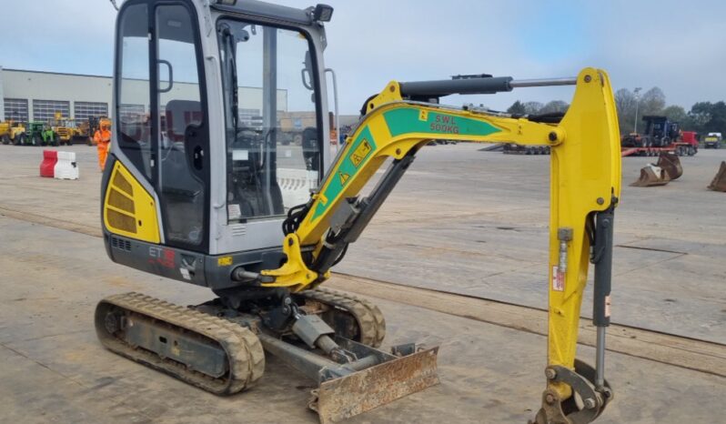 2018 Wacker Neuson ET18 Mini Excavators For Auction: Leeds, UK – 30th April, 1st, 2nd & 3rd May 25 full