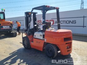 Unused 2025 Machpro MP-L30 Forklifts For Auction: Leeds, UK – 30th April, 1st, 2nd & 3rd May 25 full
