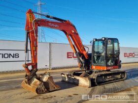 2019 Kubota KX080-4A 6 Ton+ Excavators For Auction: Leeds, UK – 30th April, 1st, 2nd & 3rd May 25
