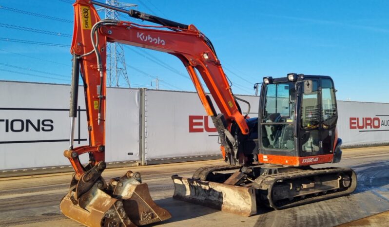 2019 Kubota KX080-4A 6 Ton+ Excavators For Auction: Leeds, UK – 30th April, 1st, 2nd & 3rd May 25