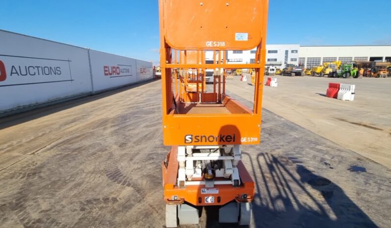 2019 Snorkel S3219E Manlifts For Auction: Leeds, UK – 30th April, 1st, 2nd & 3rd May 25 full