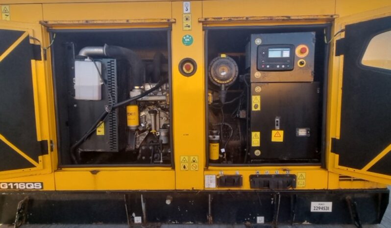 2019 JCB G116QS Generators For Auction: Leeds, UK – 30th April, 1st, 2nd & 3rd May 25 full