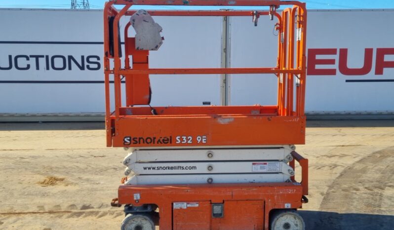 2019 Snorkel S3219E Manlifts For Auction: Leeds, UK – 30th April, 1st, 2nd & 3rd May 25 full